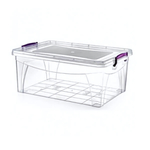Контейнер пищевой прямоугольный (прозрачн) № 4 (9,75л) РП-115