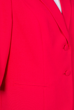 Жакет женский 3736зп, красный #38К043736зп