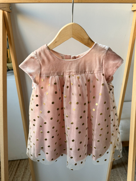 Бархатное платье Bonpoint, 104