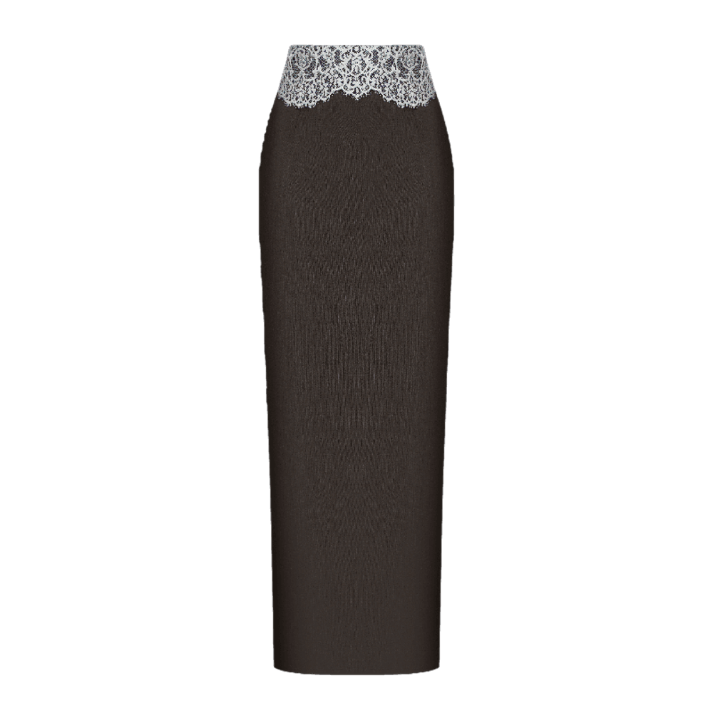 Юбка-карандаш из шерсти