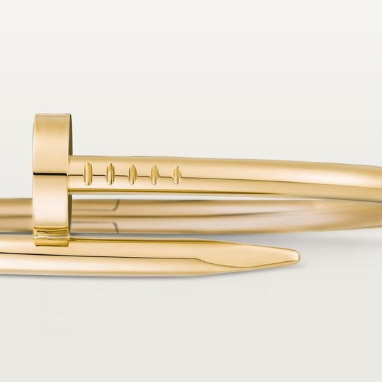 Cartier Juste un Clou bracelet, classic model, yellow gold