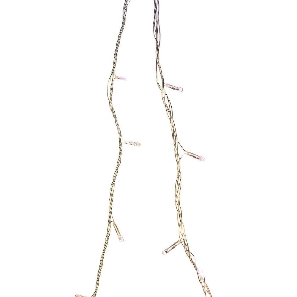 Гирлянда электрическая 26м желтая LED300, коробка