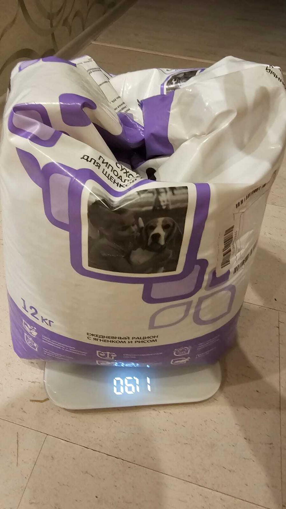 Наша Марка 12кг с ягненком и рисом гипоаллергенный корм для щенков всех пород