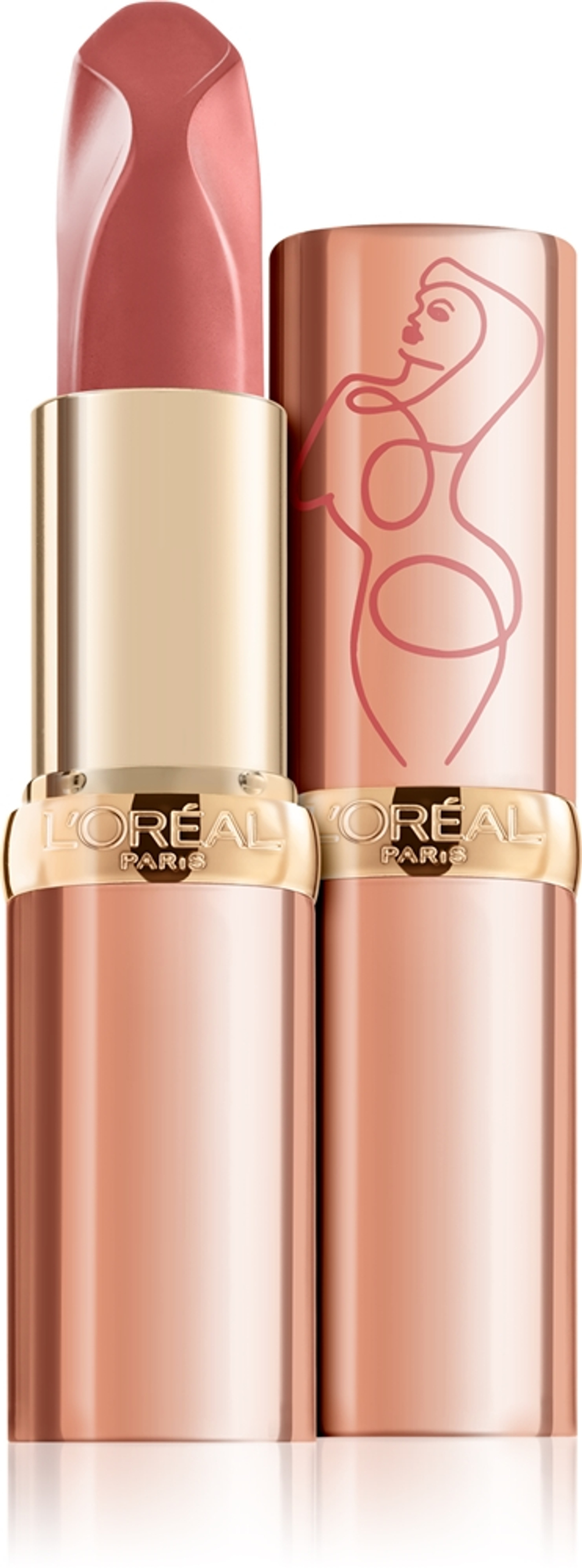 L’Oreal Paris Color Riche Les Nus - Увлажняющая помада оттенок 173 Nu Impertinent, 3 g