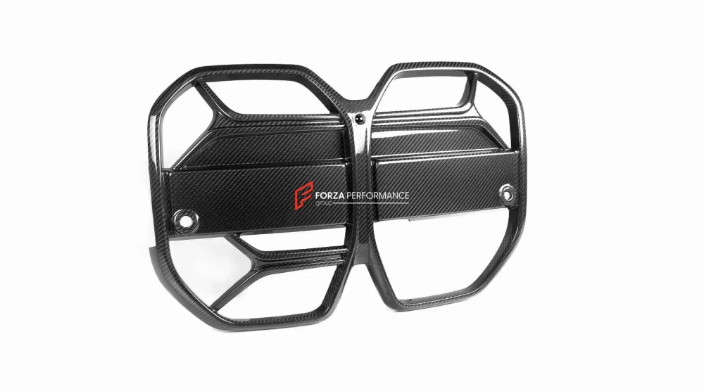 Карбоновая решетка радиатора для BMW i4 G26 2021+ БМВ