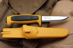 Нож Morakniv Basic 546, нержавеющая сталь, желтый (134145)