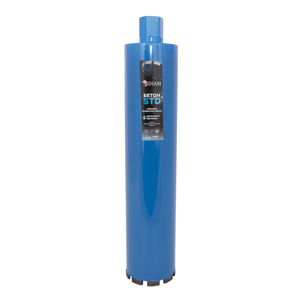 Коронка алмазная DIAM STD (мокрое сверление) 102х450 мм; 1 1/4'' 310112