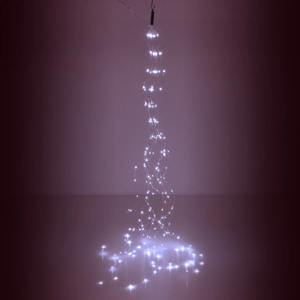 Гирлянда для улицы «Хвост» 2м 200 ламп LED, 8 реж,IP-54. Белый