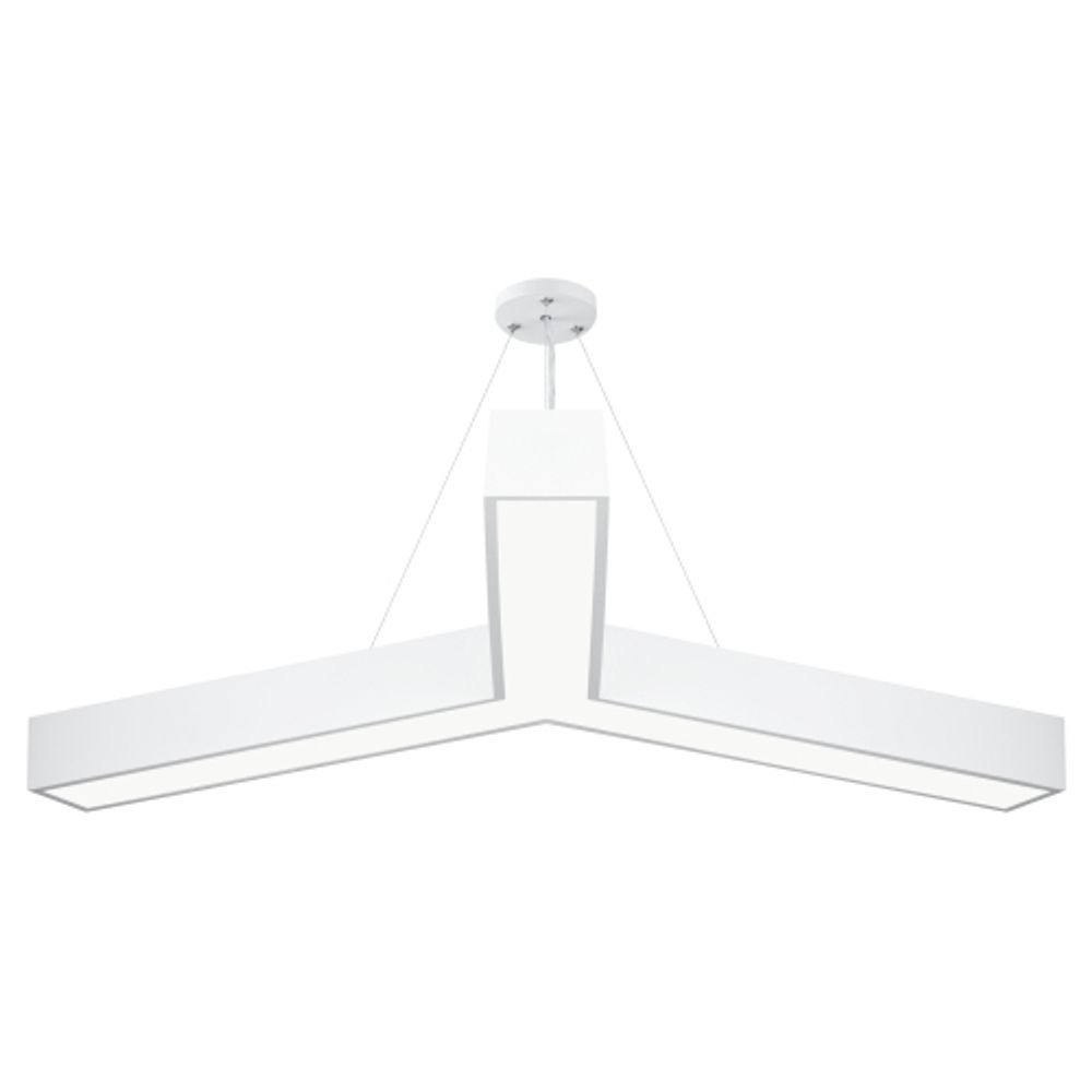 Светильник LED ЭРА Geometria SPO-144-W-40K-066 Igrek 66Вт 4000К 5000Лм IP40 1200*80 белый подвесной драйвер внутри