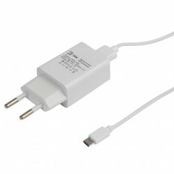 Настольный светильник ЭРА NLED-482-10W-W светодиодный с ночником белый