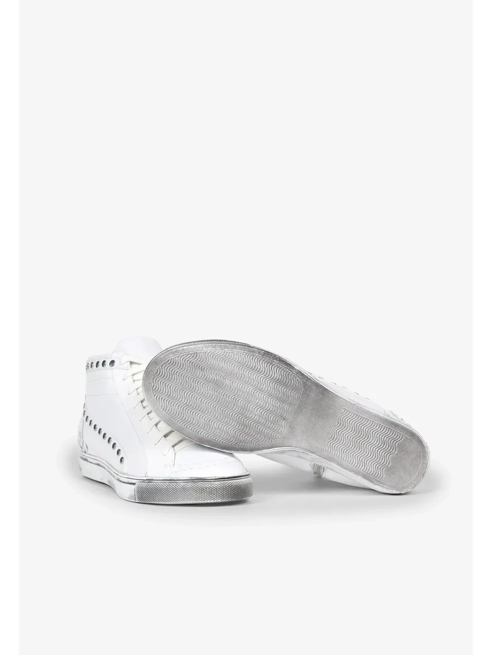 Кроссовки из 100% кожи