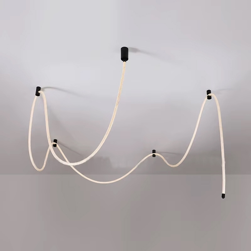 Потолочный светильник 10521C/8M black/white