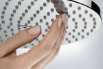 Душевая система Hansgrohe Raindance Select S Showerpipe 27633670 с термостатом черный матовый