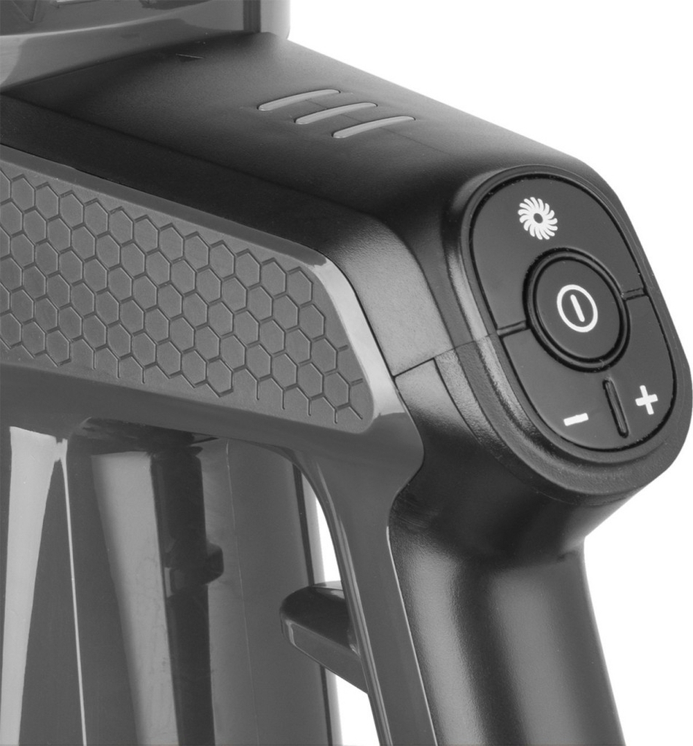 Вертикальный пылесос Redmond RV-UR362, серый. Товар уцененный