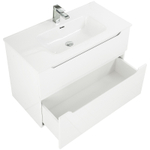 Тумба под раковину BelBagno Etna-H60 80 ETNA-H60-800-2C-SO-BL-P подвесная Bianco Lucido