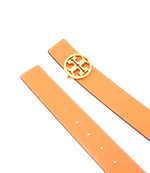 двусторонний кожаный ремень TORY BURCH - коричневый(84477)