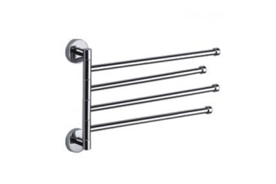 Держатель полотенца поворотный четверной HB 114