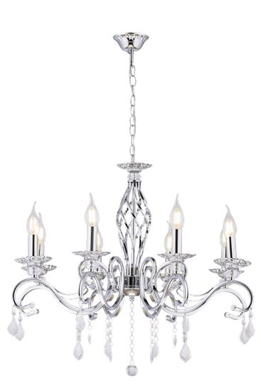 1208/8 CR (1) Люстра (RL) #