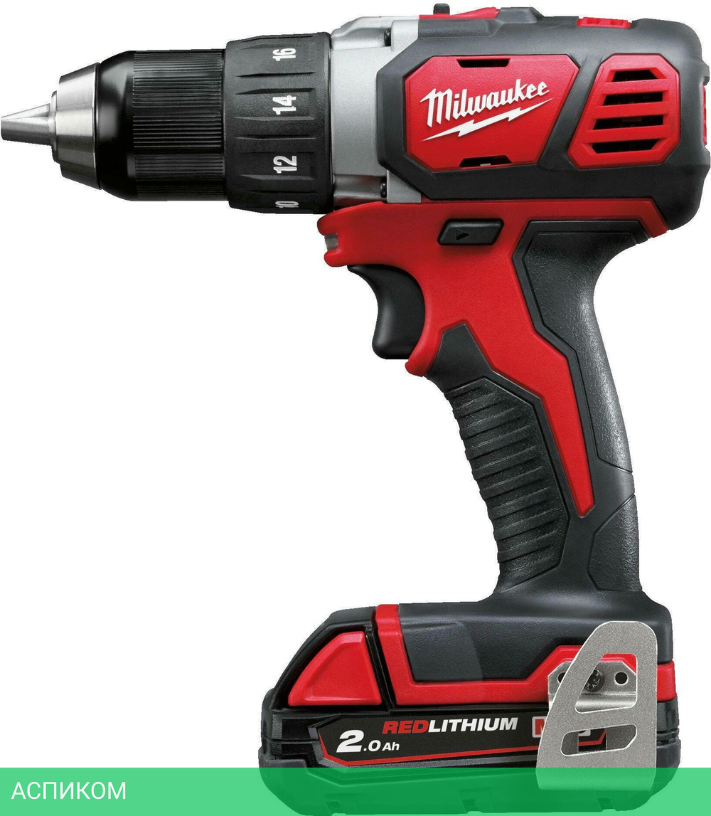 Дрель-шуруповерт Milwaukee M18 BDD-202C (4933443555)