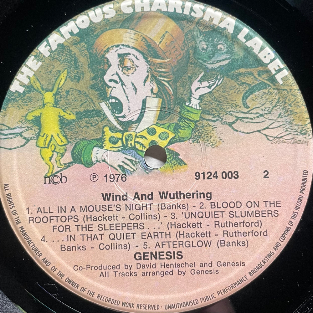 Genesis - Wind & Wuthering (Скандинавия 1976г.)