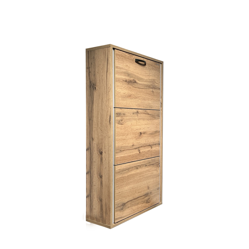 Обувница Айронори ЛАЙТ 3 МП (Дуб Вотан / Дуб Вотан)