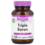Bluebonnet Nutrition, тройной бор, 90 растительных капсул (3 мг в 1 капсуле)