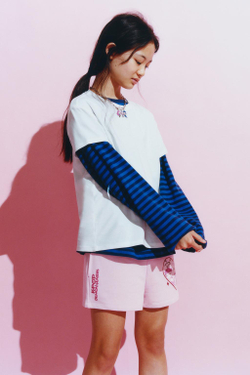 ZARA ШОРТЫ-БЕРМУДЫ KPOP DEMON HUNTERS™ NETFLIX ©, РОЗОВЫЙ