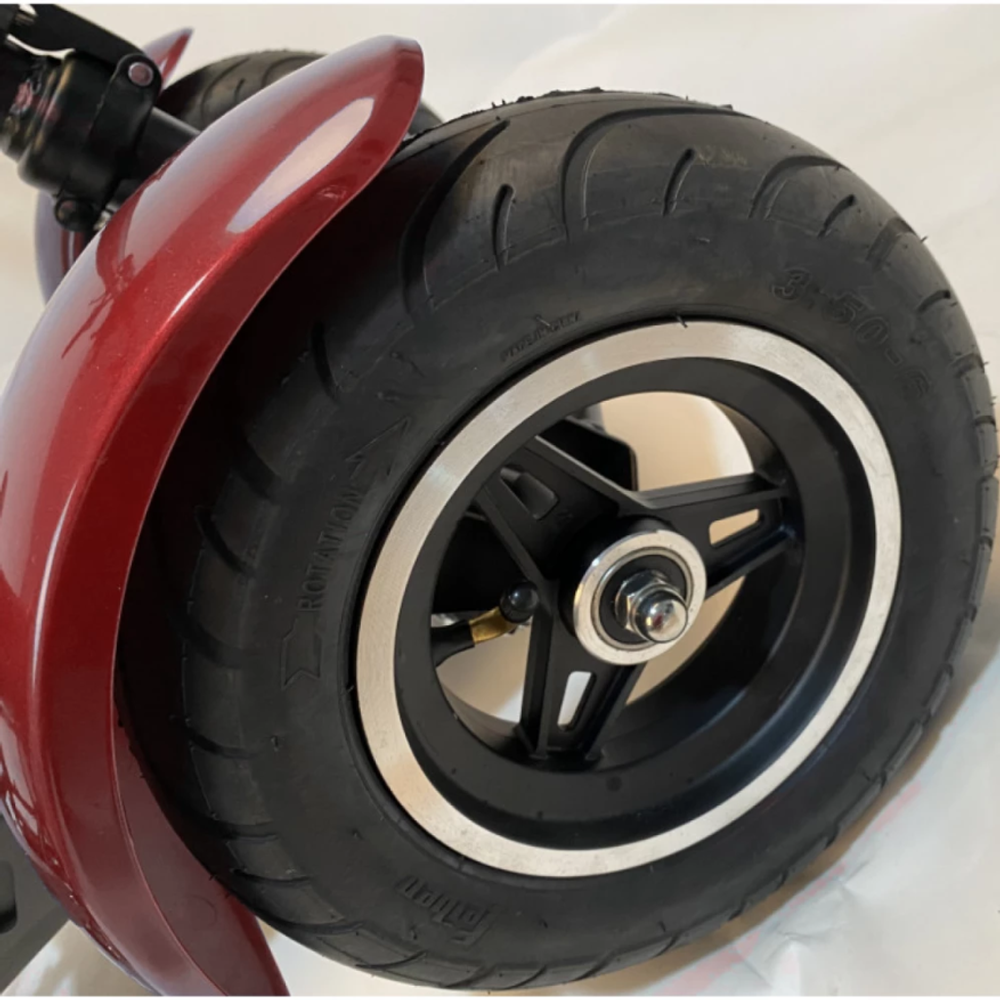 Электро трицикл GreenCamel Кольт 801 FAT (36V 15,6Ah 2x400W) красный