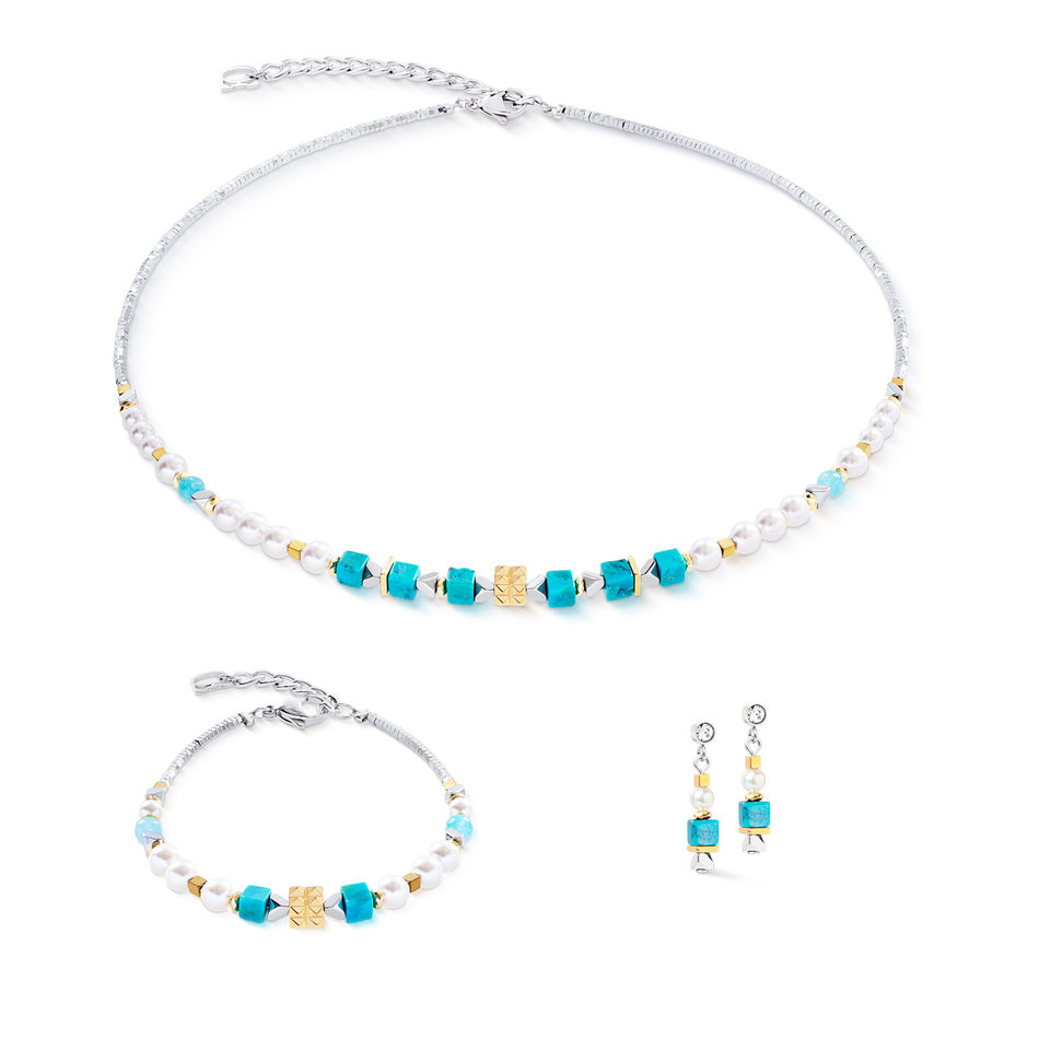 Серьги Coeur de Lion Turquoise 4314/21-0600