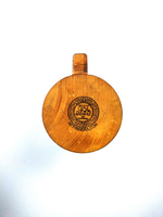 Деревянная пивная кружка из цельного куска древесины. Неклееная. C81