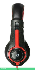 Наушники Oklick HS-L200 черный/красный (359484)