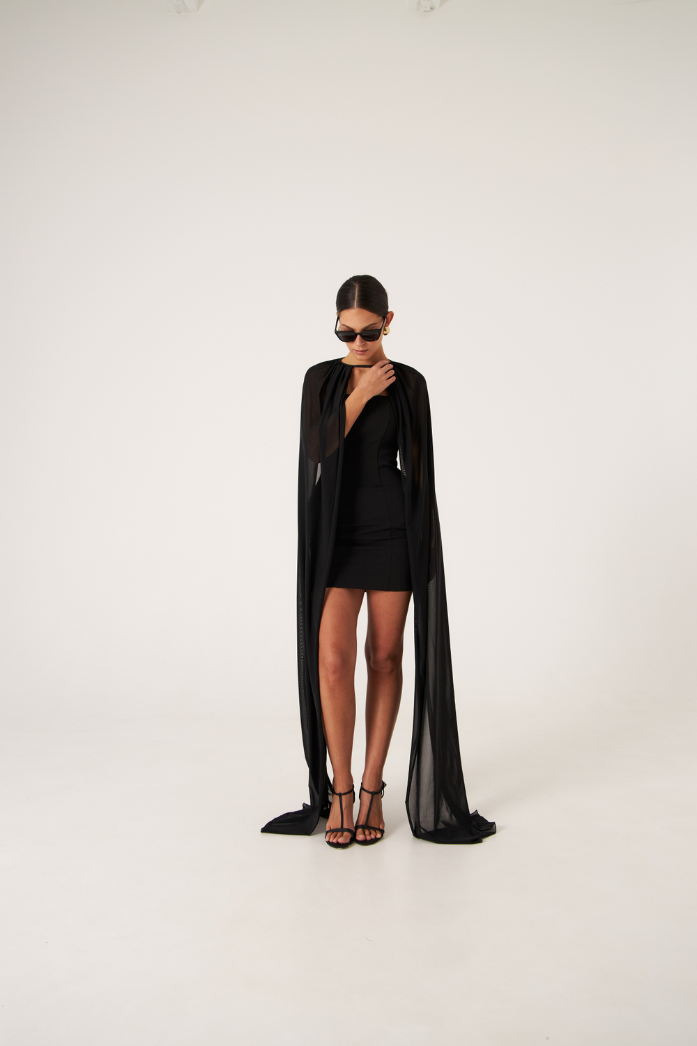 Рукава из матовой сетки