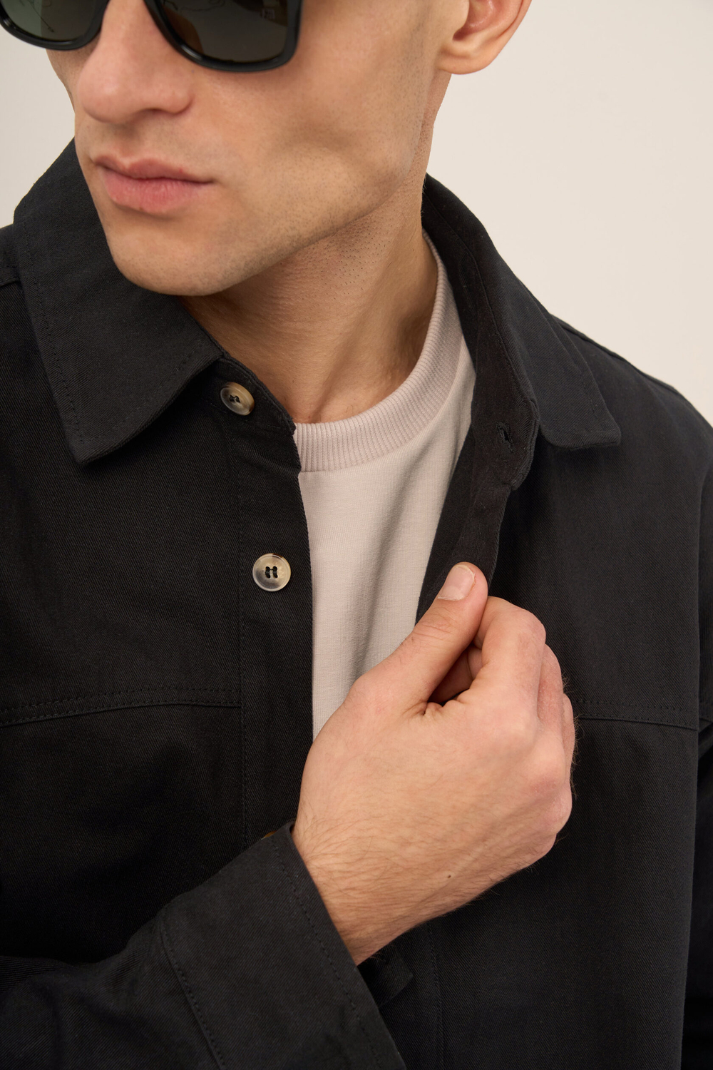 Рубашка KUL'TURA "DENIM COWBOY" Черный