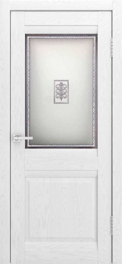 Шарм (Ясень белый) со стеклом