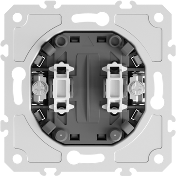 Механизм кнопки звонка 2-х клавишный,  10 A 250 В~,  серия DB