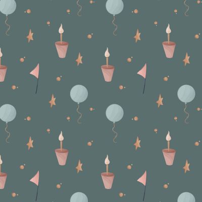 Акварельный День Рождения