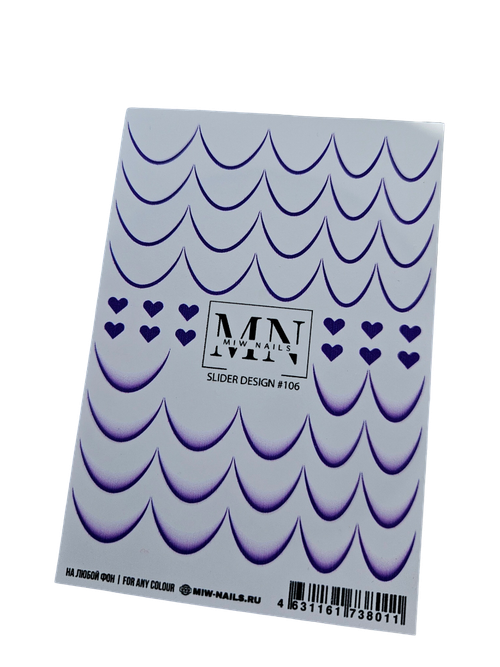 Слайдеры 106 MIW NAILS