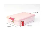IRIS Короб для хранения THIN BOX UG-725 белый/розовый /6