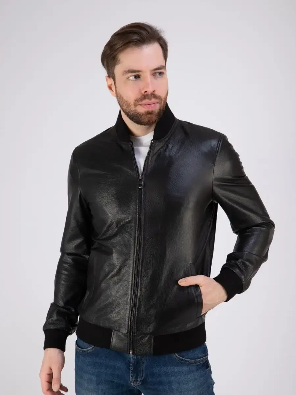 Куртка кожаная из натуральной кожи Турция