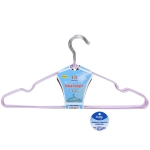 Плечики металлические нескользящие с полимерным покрытием 10шт «ТАРТИТАН», цвет сиреневый, 40см (Селфи)