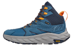 HOKA ONE ONE Anacapa GTX comfortable and versatile high-top outdoor functional shoes men's blue