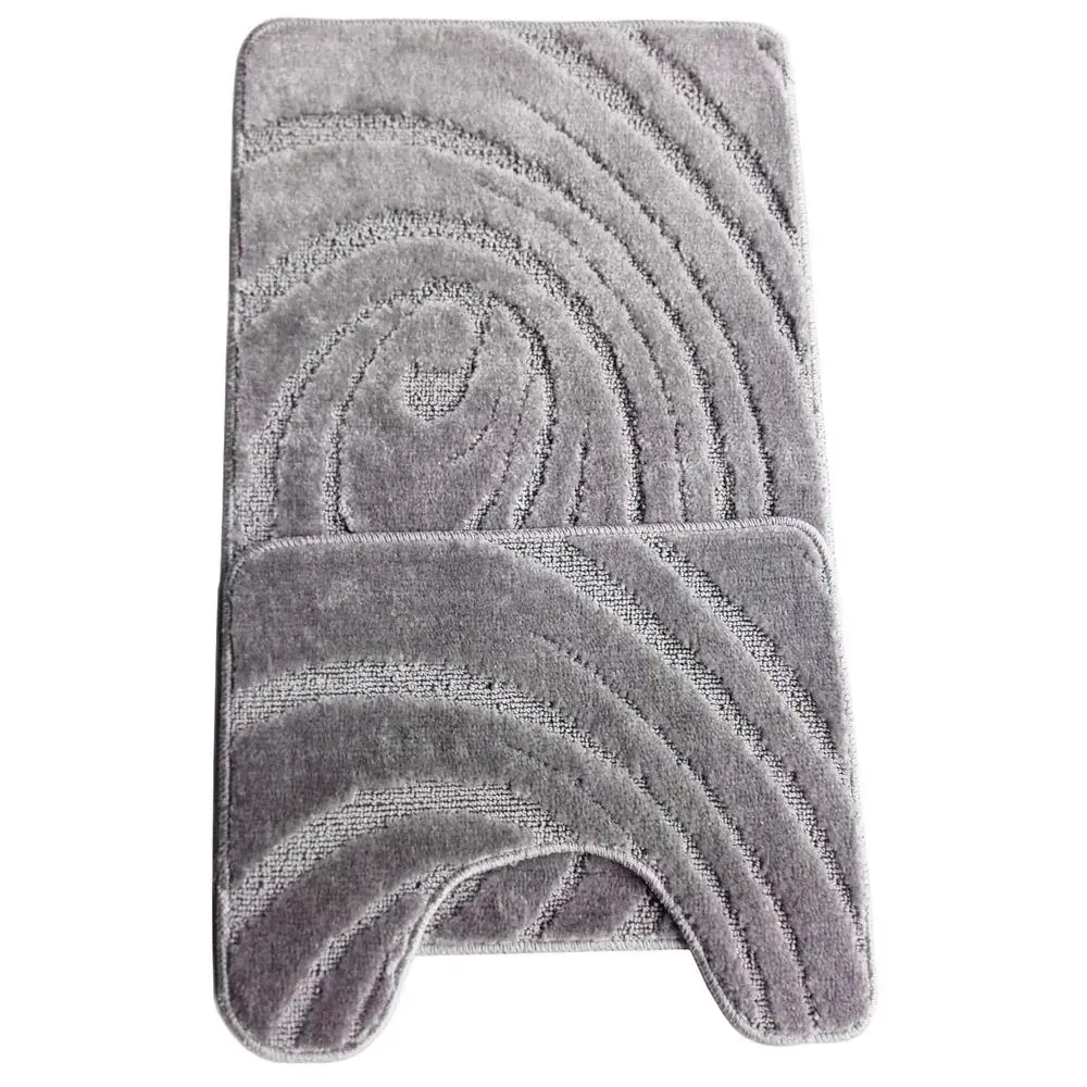 Коврик из полипропилена на латексной основе, "L'CADESI LEMIS", 50см из 2 штук,3019 сер