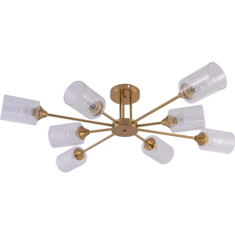 Люстра Rivoli Gill 9188-308 8хЕ27 60 Вт модерн | Rivoli