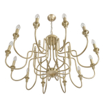 8318/12 CLASSI LN26 076 шампань/металл Люстра E14 12*40W 220V SUANA