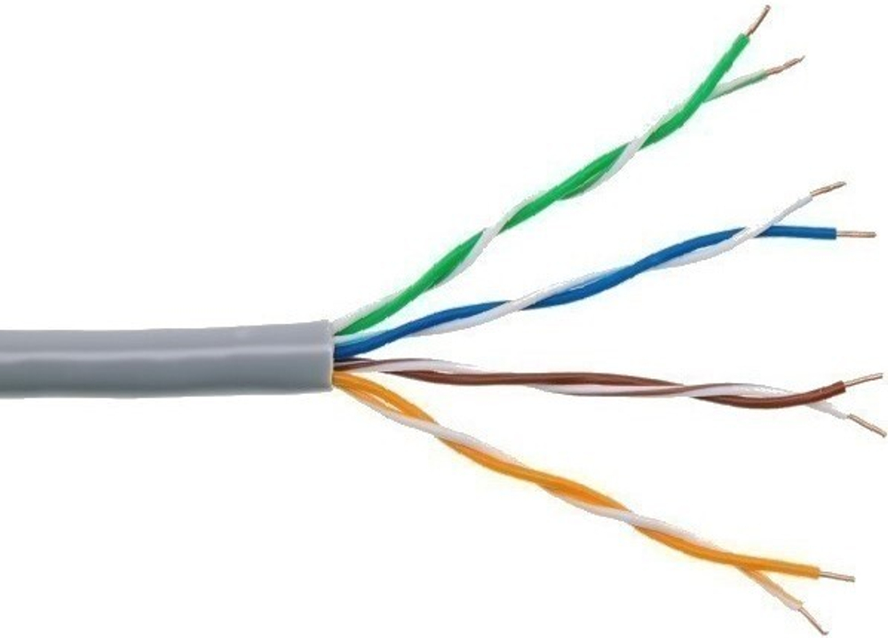 Кабель витая пара U/UTP 5e кат. 4 пары BION BCL-U5440-101