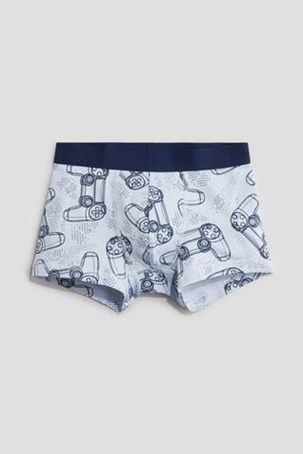 H&M Набор из пяти трусов-боксеров, синий