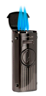 Зажигалка Lotus Minister Gunmetal & Red Carbon Fiber Настольня T8020