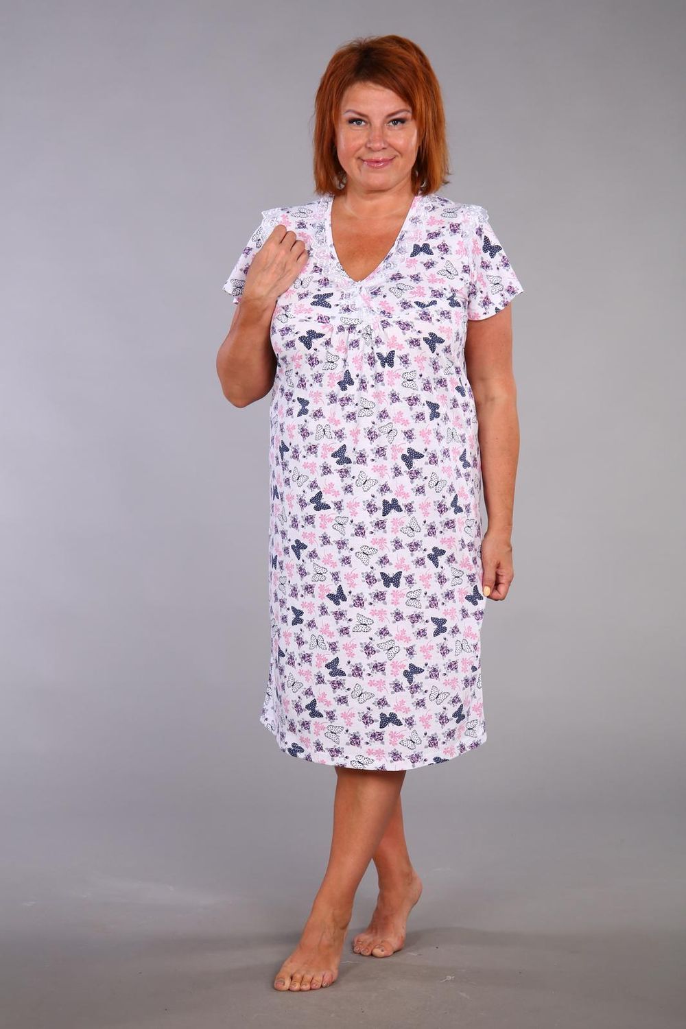 Гелия - сорочка розовый Iv-capriz (Акция)