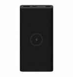 Внешний аккумулятор Xiaomi Power Bank Wireless 10W 10000 Mah черный (WPB15DZM)