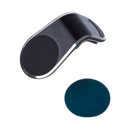 Держатель автомобильный GoPower GPA02 в воздуховод магнит, черный (1/250)